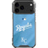 MLB Kansas City Royals Jersey Alternate iPhone 17 Pro Max Clear Case