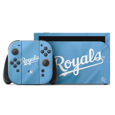 MLB Kansas City Royals Jersey Alternate Nintendo Skins