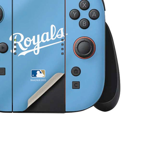 MLB Kansas City Royals Jersey Alternate Nintendo Switch 2 (2025) Joy-Con Controller Skin