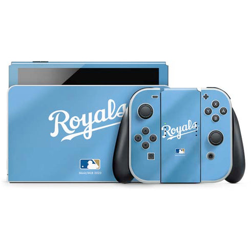 MLB Kansas City Royals Jersey Alternate Nintendo Skins