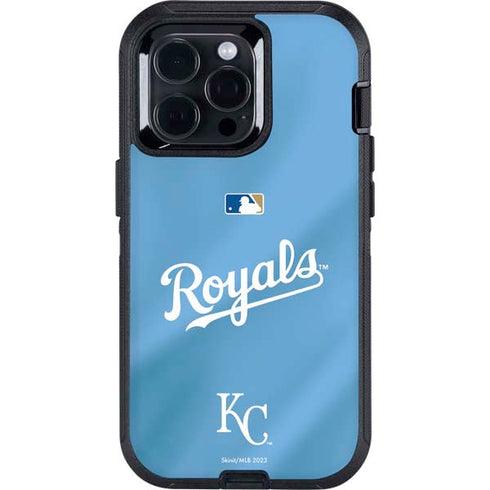 MLB Kansas City Royals Jersey Alternate Otterbox Defender iPhone Skin
