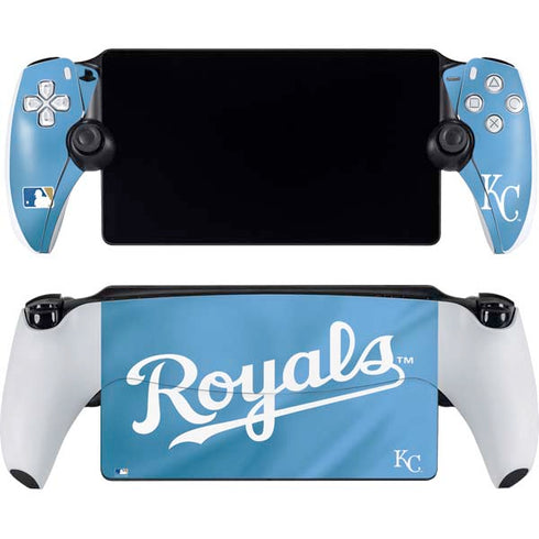 MLB Kansas City Royals Jersey Alternate PlayStation Portal Remote Player Skin