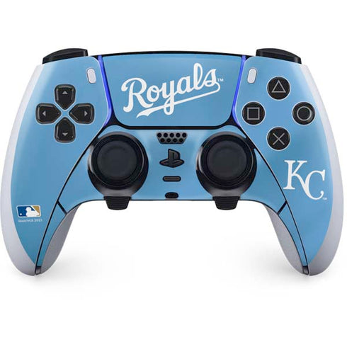MLB Kansas City Royals Jersey Alternate PS5 DualSense Edge Pro Controller Skin