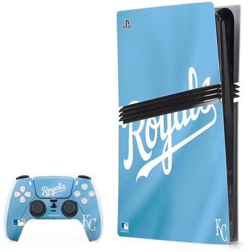 MLB Kansas City Royals Jersey Alternate PS5 Pro Bundle Skin