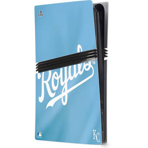 MLB Kansas City Royals Jersey Alternate PS5 Pro Console Skin