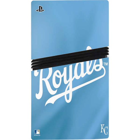MLB Kansas City Royals Jersey Alternate PS5 Pro Console Skin