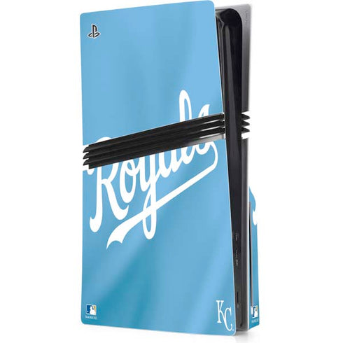 MLB Kansas City Royals Jersey Alternate PS5 Pro Disk Console Skin