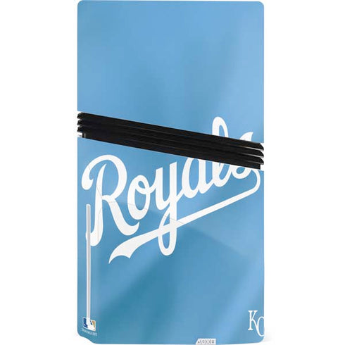 MLB Kansas City Royals Jersey Alternate PS5 Pro Disk Console Skin