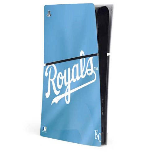 MLB Kansas City Royals Jersey Alternate PS5 Slim Digital Edition Console Skin