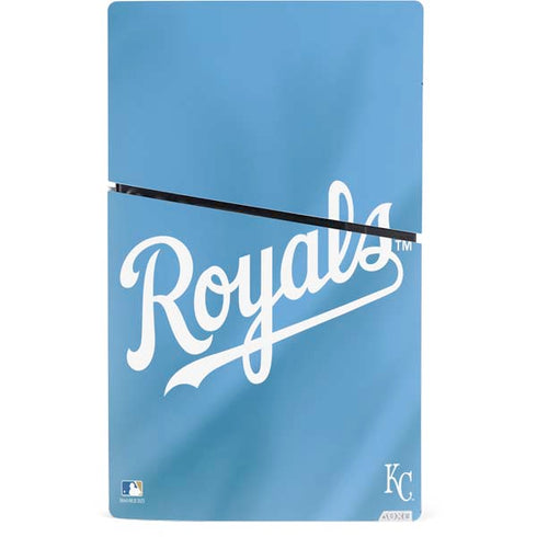 MLB Kansas City Royals Jersey Alternate PS5 Slim Digital Edition Console Skin