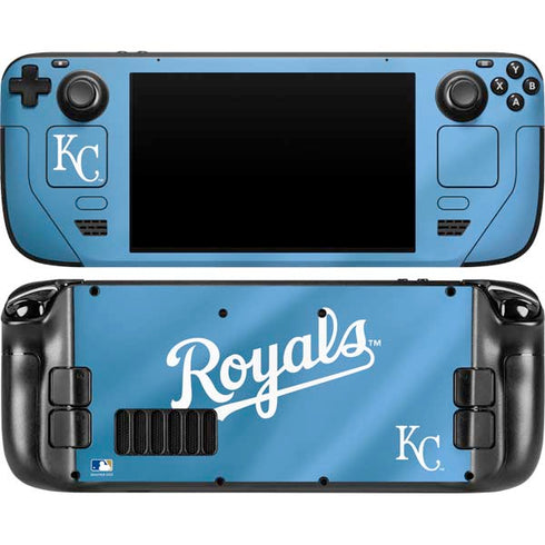 MLB Kansas City Royals Jersey Alternate Steam Deck Handheld Gaming Computer OLED Skin