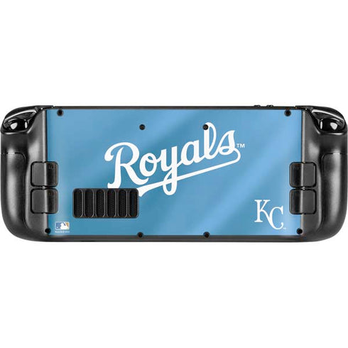 MLB Kansas City Royals Jersey Alternate Steam Deck Handheld Gaming Computer OLED Skin