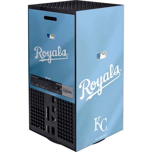 MLB Kansas City Royals Jersey Alternate XBox Series X Digital Edition Console Skin