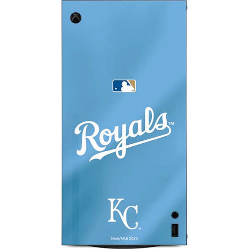 MLB Kansas City Royals Jersey Alternate XBox Series X Digital Edition Console Skin