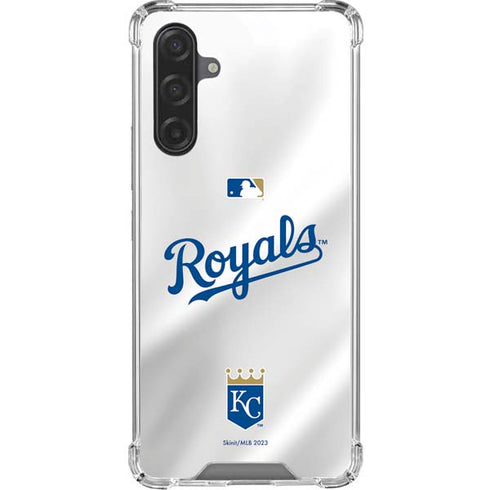 MLB Kansas City Royals Jersey Galaxy A17 Clear Case