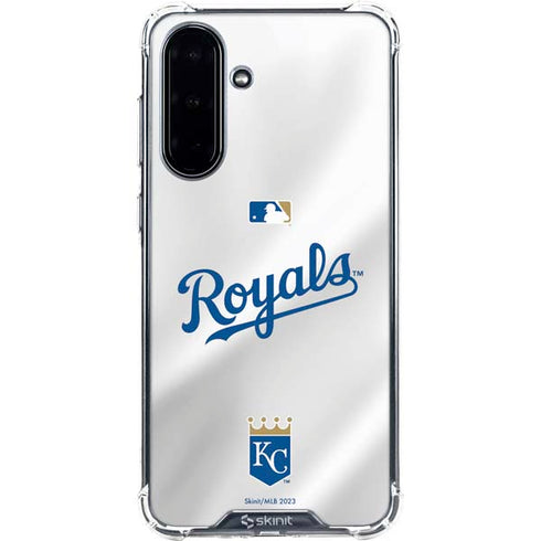 MLB Kansas City Royals Jersey Galaxy A36 5G Clear Case