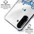 MLB Kansas City Royals Jersey Galaxy A36 5G Clear Case