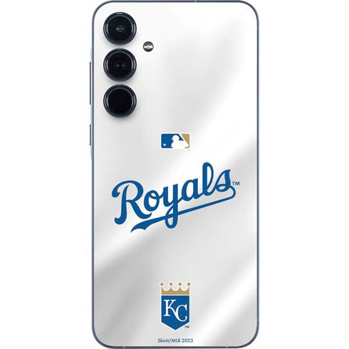 MLB Kansas City Royals Jersey Galaxy A55 5G Skin