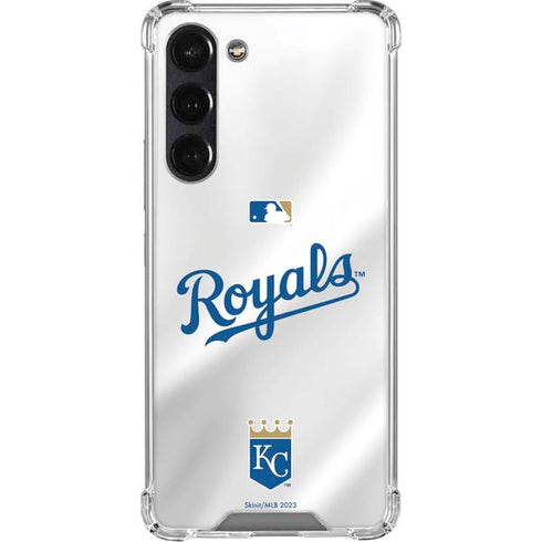 MLB Kansas City Royals Jersey Galaxy S24 FE Clear Case