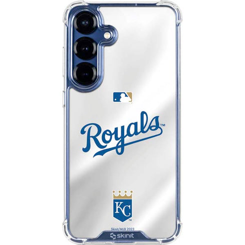 MLB Kansas City Royals Jersey Galaxy S25 Clear Case