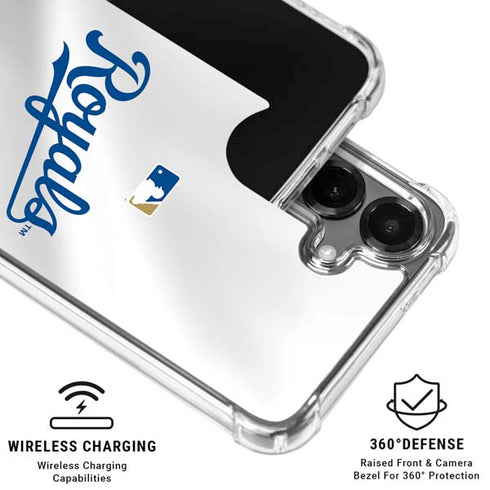 MLB Kansas City Royals Jersey Galaxy S26 Clear Case
