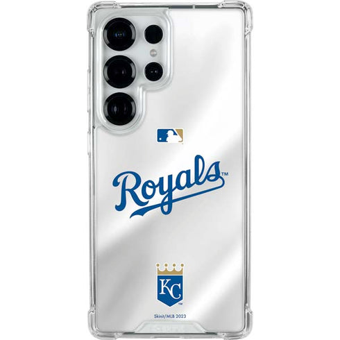 MLB Kansas City Royals Jersey Galaxy S26 Ultra Clear Case