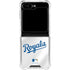 MLB Kansas City Royals Jersey Galaxy Z Flip6 Clear Case