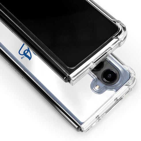 MLB Kansas City Royals Jersey Galaxy Z Fold5 5G Clear Case