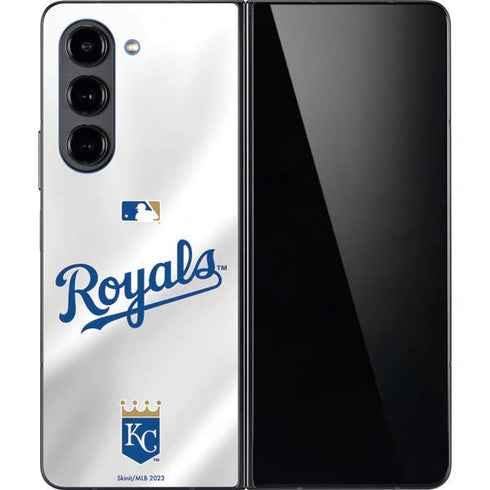 MLB Kansas City Royals Jersey Galaxy Z Fold5 5G Skin