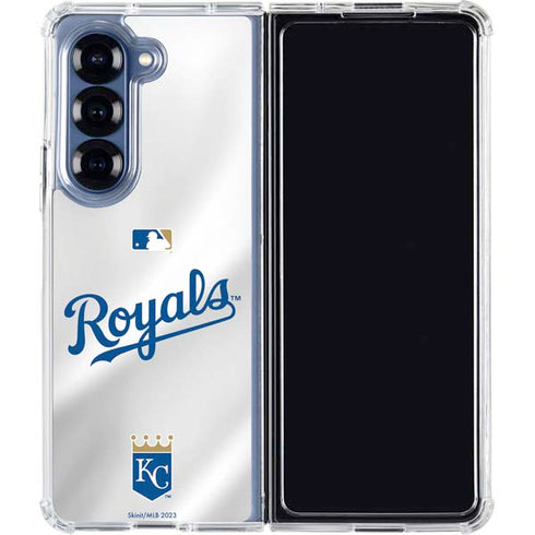 MLB Kansas City Royals Jersey Galaxy Z Fold6 Clear Case