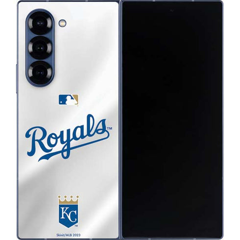 MLB Kansas City Royals Jersey Galaxy Z Fold6 Skin