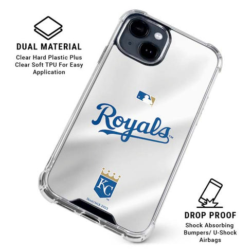 MLB Kansas City Royals Jersey iPhone 15 Clear Case