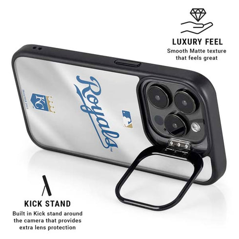 MLB Kansas City Royals Jersey iPhone 15 Pro Max Kickstand Case