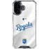 MLB Kansas City Royals Jersey iPhone 16 Plus Clear Case