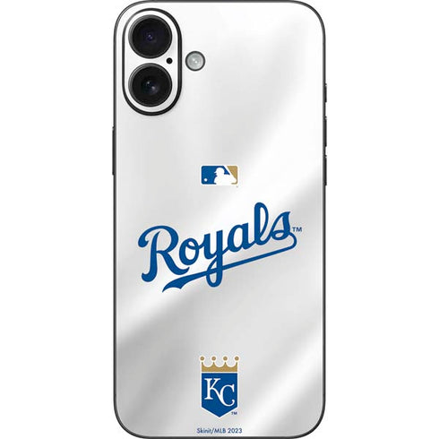 MLB Kansas City Royals Jersey iPhone 16 Plus Skin