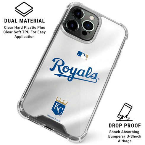 MLB Kansas City Royals Jersey iPhone 16 Pro Max Clear Case