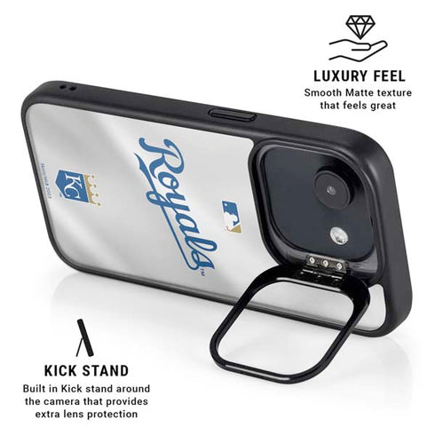 MLB Kansas City Royals Jersey iPhone 16e Kickstand Case