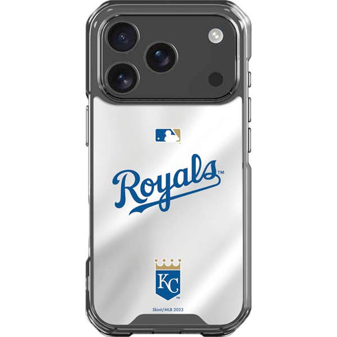 MLB Kansas City Royals Jersey iPhone 18 Pro Clear Case