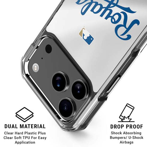 MLB Kansas City Royals Jersey iPhone 18 Pro Clear Case