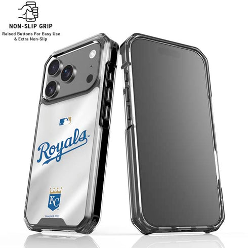 MLB Kansas City Royals Jersey iPhone 18 Pro Clear Case