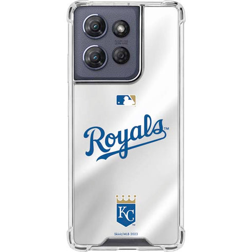 MLB Kansas City Royals Jersey Moto G 5G (2025) Clear Case