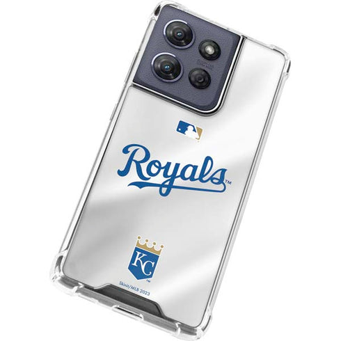 MLB Kansas City Royals Jersey Moto G 5G (2025) Clear Case