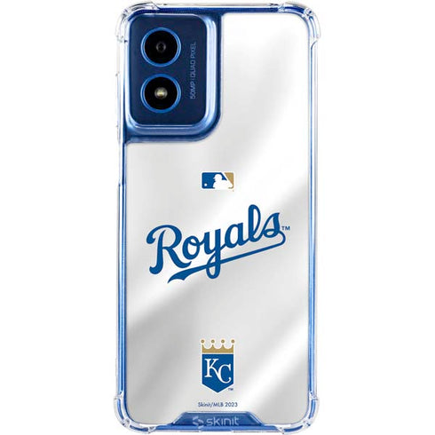 MLB Kansas City Royals Jersey Moto G 5G (2024) Clear Case