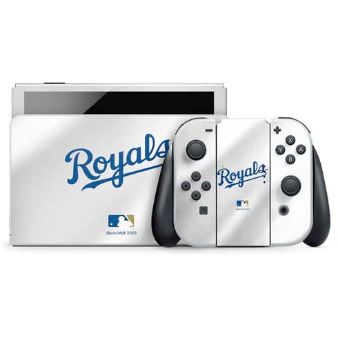 MLB Kansas City Royals Jersey Nintendo Skins