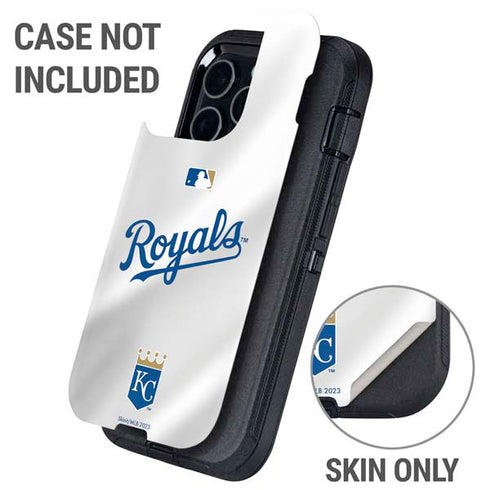 MLB Kansas City Royals Jersey Otterbox Defender iPhone Skin