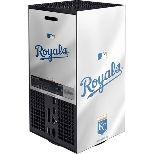 MLB Kansas City Royals Jersey XBox Series X Digital Edition Console Skin