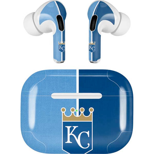 MLB Kansas City Royals Split AirPods Pro 2nd Gen Skin