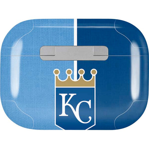 MLB Kansas City Royals Split AirPods Pro 2nd Gen Skin