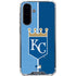 MLB Kansas City Royals Split Galaxy A36 5G Clear Case