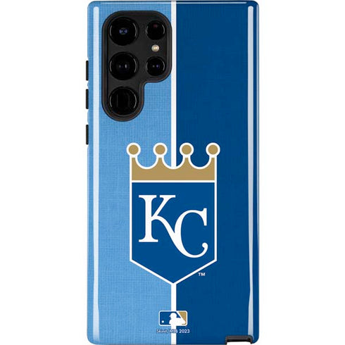 MLB Kansas City Royals Split Galaxy S25 Ultra Impact Case
